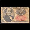 Image 2 : 1874 25c Fractional Currency, 5th Issue, Short Key Fr-1309  Grades f, fine