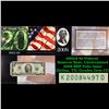 Image 1 : 2003A $2 Federal Reserve Note, Uncirculated 2008 BEP Folio Issue (Dallas, TX) Grades Gem CU