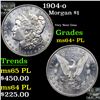 Image 1 : 1904-o Morgan Dollar $1 Grades Choice Unc+ PL