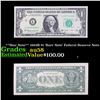 Image 1 : **Star Note** 1963B $1 'Barr Note' Federal Reserve Note Grades Choice AU/BU Slider