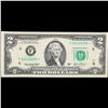 Image 2 : 2003A **Star Note** $2 Federal Reserve Note (Atlanta, GA) Grades Select AU