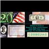 Image 1 : 2003A $2 Federal Reserve Note, Uncirculated 2008 BEP Folio Issue (Chicago, IL) Grades Gem CU