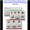 Image 3 : Group of 2 United States Mint Set in Original Government Packaging! From 1972-1973 with 24 Coins Ins