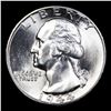 Image 2 : 1944-d Washington Quarter 25c Grades GEM++ Unc