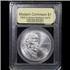 Image 2 : 1993-d James Madison Modern Commem Dollar $1 Graded ms70, Perfection By USCG