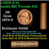 Image 1 : Shotgun Lincoln 1c roll, 1979-d 50 pcs Brink's Wrapper.