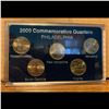 Image 1 : 24k Gold Plated 2000-d United States Quarters Set - 5 pc