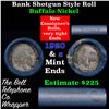 Image 1 : Buffalo Nickel Shotgun Roll in Old Bank Style 'Bell Telephone'  Wrapper 1920 &s Mint Ends Grades