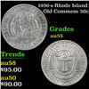 Image 1 : 1936-s Rhode Island Old Commem Half Dollar 50c Grades Choice AU