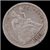 Image 2 : 1883-p Seated Liberty Dime 10c Grades Select AU