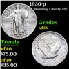 Image 1 : 1930-p Standing Liberty Quarter 25c Grades vf++