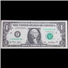 Image 2 : Group of 5 **Star Note** $1 Federal Reserve Notes, Series 1963 to 2009, XF to AU Grade Grades Select