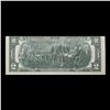 Image 3 : 1976 $2 Federal Reserve Note 1st Day of Issue, with Stamp Grades Gem CU