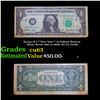 Image 1 : Group of 5 **Star Note** $1 Federal Reserve Notes, Series 1963 to 2009, All CU Grade Grades Select C