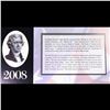 Image 4 : 2003A $2 Federal Reserve Note, Uncirculated 2008 BEP Folio Issue (Atlanta, GA) Grades Gem CU