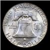 Image 3 : 1951-d Franklin Half Dollar 50c Grades Choice Unc+ FBL