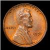 Image 2 : 1951-p Lincoln Cent Mint Error 1c Grades Choice Unc RB