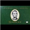 Image 2 : 1999 $5 Federal Reserve Note, Low Numbered Uncirculated 2000 BEP Folio Issue Grades Gem CU