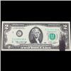 Image 2 : 1976 $2 Federal Reserve Note **Rare Major Printing Error** Grades Gem CU