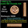 Image 1 : Shotgun Lincoln 1c roll, 1963-p 50 pcs Brandt Wrapper.