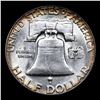 Image 3 : 1952-p Franklin Half Dollar 50c Grades Choice Unc