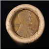 Image 2 : Mixed small cents 1c orig shotgun roll, 1918-s Wheat Cent, 1864 Indian Cent other end, Brinks Wrappe