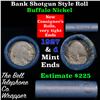 Image 1 : Buffalo Nickel Shotgun Roll in Old Bank Style 'Bell Telephone'  Wrapper 1927 &d Mint Ends Grades