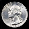 Image 2 : 1943-p Washington Quarter 25c Grades Choice Unc