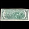Image 3 : 1976 $2 Federal Reserve Note 1st Day of Issue, with Stamp (Philadelphia, PA) Grades Choice AU/BU Sli