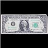 Image 2 : **Star Note** 1963B $1 'Barr Note' Federal Reserve Note Grades vf+