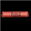 Image 3 : Lincoln 1c roll, 1990-p 50 pcs Vintage "Steel-Strong" Tubular Wrapper.