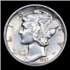 Image 2 : 1937-d Mercury Dime 10c Grades Select AU