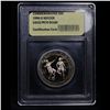 Image 2 : Proof 1996-s Olympics Soccer Modern Commem Half Dollar 50c Graded GEM++ Proof Deep Cameo BY USCG
