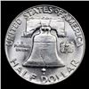 Image 3 : 1948-p Franklin Half Dollar 50c Grades Choice+ Unc