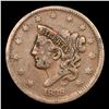 Image 2 : 1838 Coronet Head Large Cent 1c Grades vf++