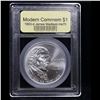 Image 2 : 1993-d Bill of Rights Modern Commem Dollar $1 Graded ms70, Perfection BY USCG