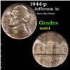Image 1 : 1944-p Jefferson Nickel 5c Grades Choice Unc