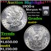 ***Auction Highlight*** 1900-s Morgan Dollar $1 Graded ms64+ By SEGS (fc)