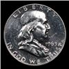 Image 2 : Proof 1963 Franklin Half Dollar 50c Grades GEM Proof