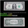 Image 1 : Group of 10 $1 Federal Reserve Notes, Series 1963 to 2009, All CU Grade Grades Select CU