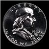 Image 2 : Proof 1962 Franklin Half Dollar 50c Grades GEM+ Proof