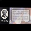 Image 3 : 2003A $2 Federal Reserve Note, Uncirculated 2008 BEP Folio Issue (San Francisco, CA) Grades Gem CU
