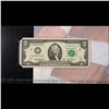 Image 4 : 2003A $2 Federal Reserve Note, Uncirculated 2008 BEP Folio Issue (San Francisco, CA) Grades Gem CU