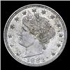 Image 2 : 1883 N/C Liberty Nickel 5c Grades Choice Unc