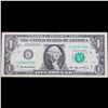 Image 2 : Group of 5 **Star Note** $1 Federal Reserve Notes, Series 1963 to 2009, AU to CU Grade Grades Choice