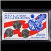 Image 2 : SSCA Susan B Anthony Dollar Coin Collection. Contain 3 Susan B. Anthony Dollar: 1979-p, 1980-p and 1