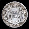 Image 3 : 1914-d Barber Dime 10c Grades vf++