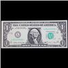 Image 2 : Group of 5 **Star Note** $1 Federal Reserve Notes, Series 1963 to 2009, AU to CU Grade Grades Choice
