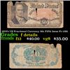 Image 1 : 1870's US Fractional Currency 50c Fifth Issue Fr-1381 Grades f details