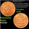 1776-1976 S & J Coin Corner Advertisement Token Grades GEM+ Unc